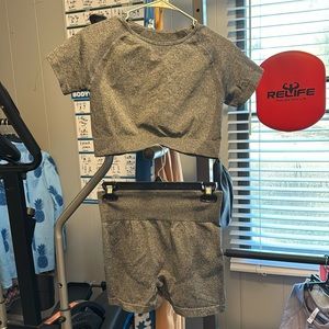 Workout set grey L